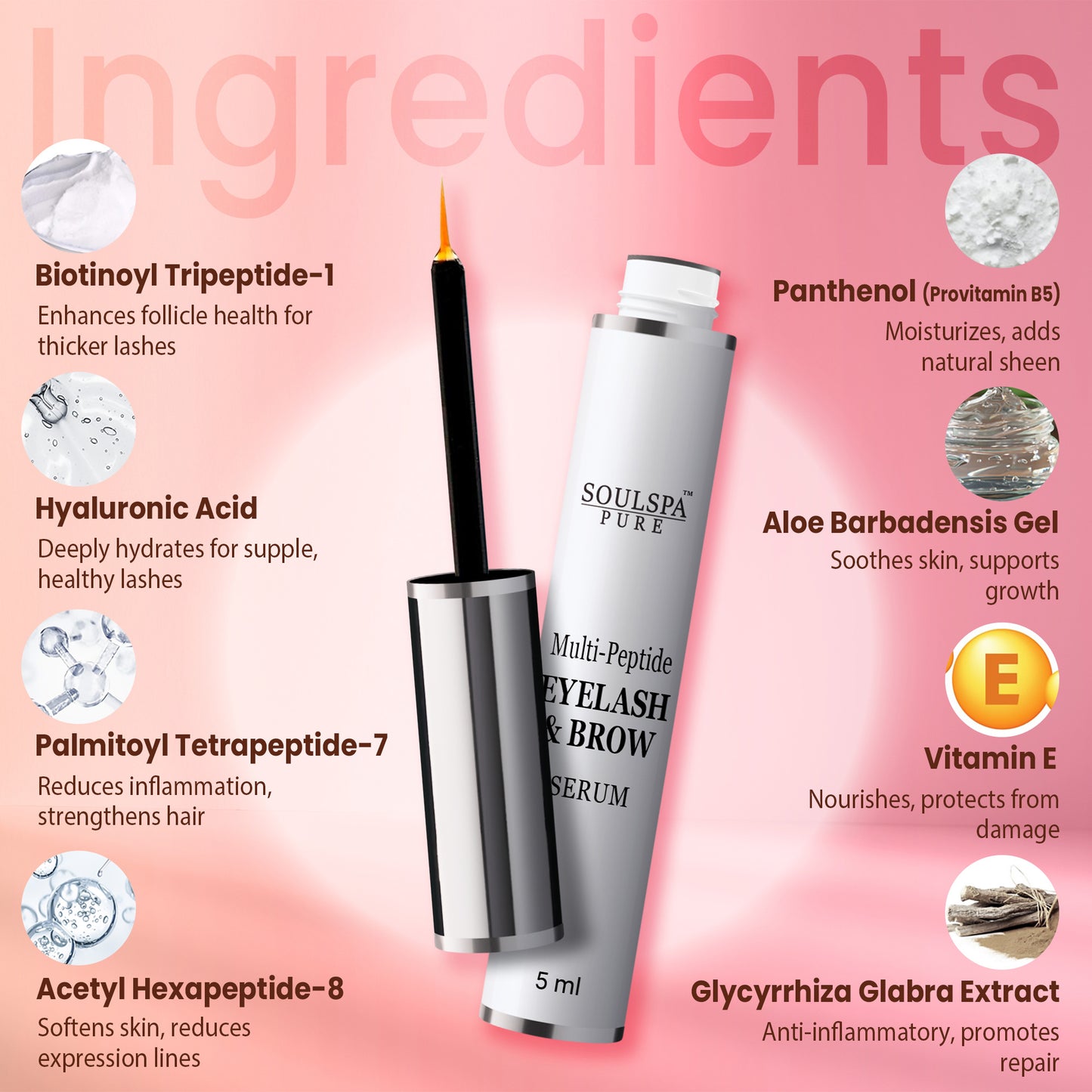 Eyelash and Brow Serum 5ml
