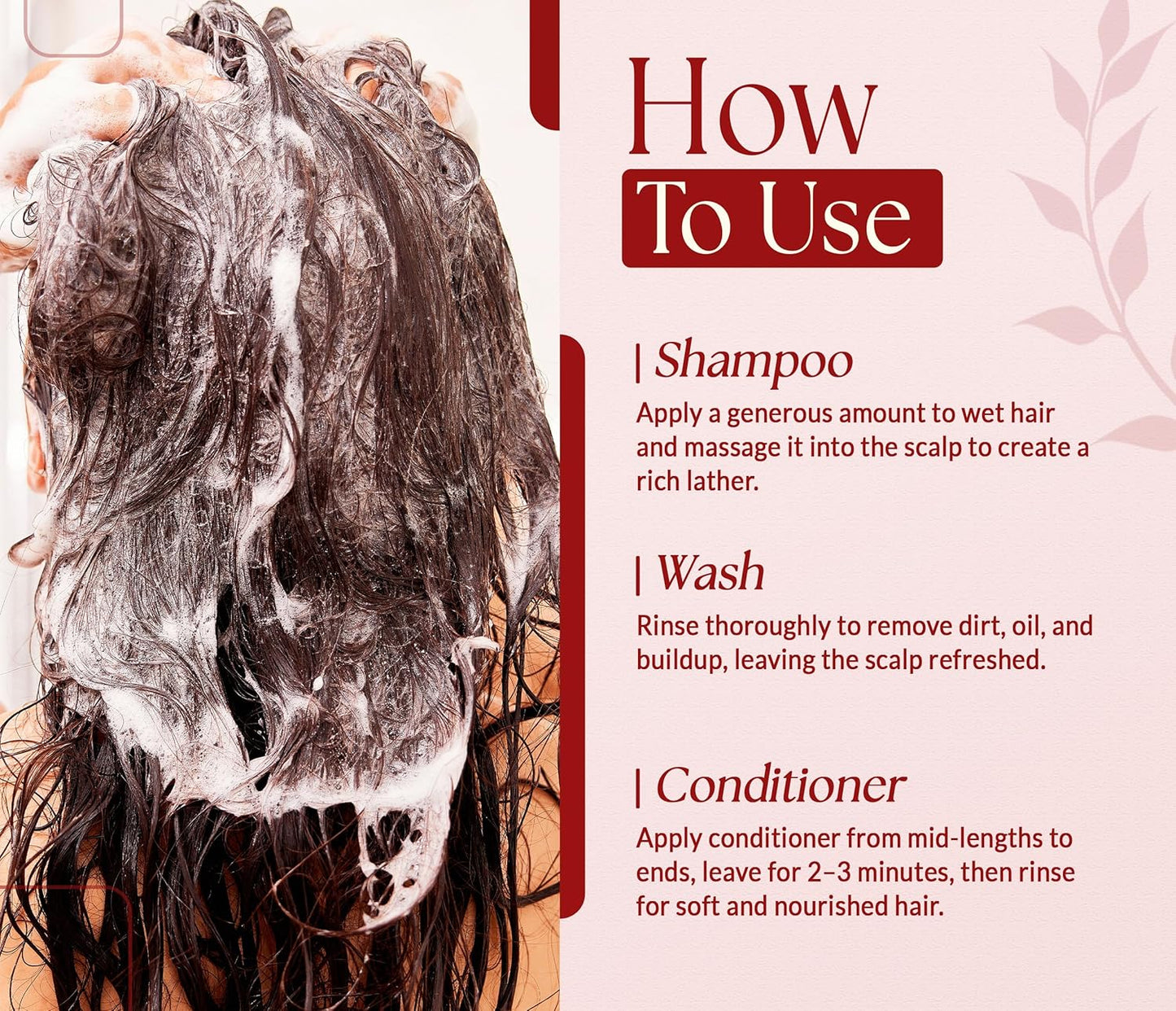 Biotin Shampoo & Conditioner with Apple Cider Vinegar and Rosemary