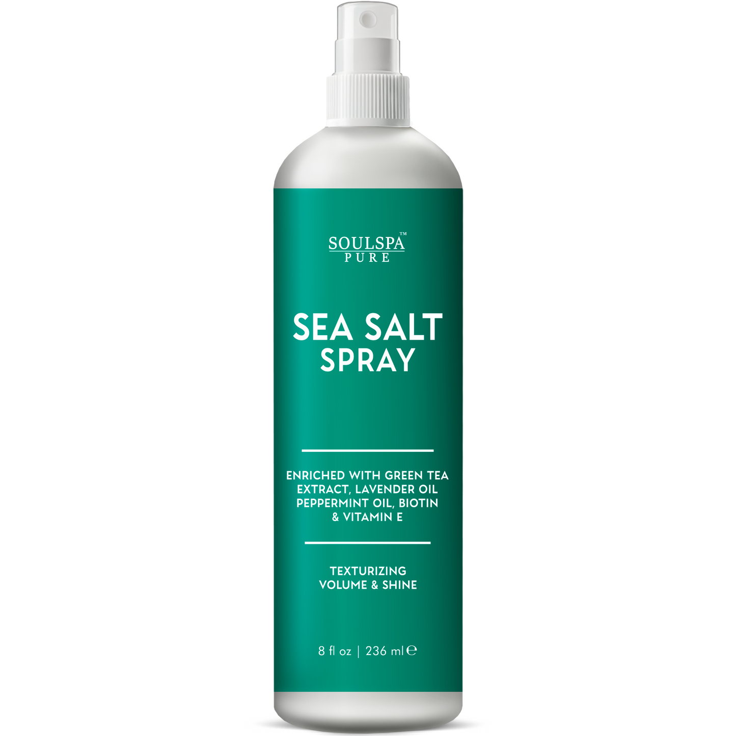 SOULSPA PURE Sea Salt Spray for Hair Men & Women