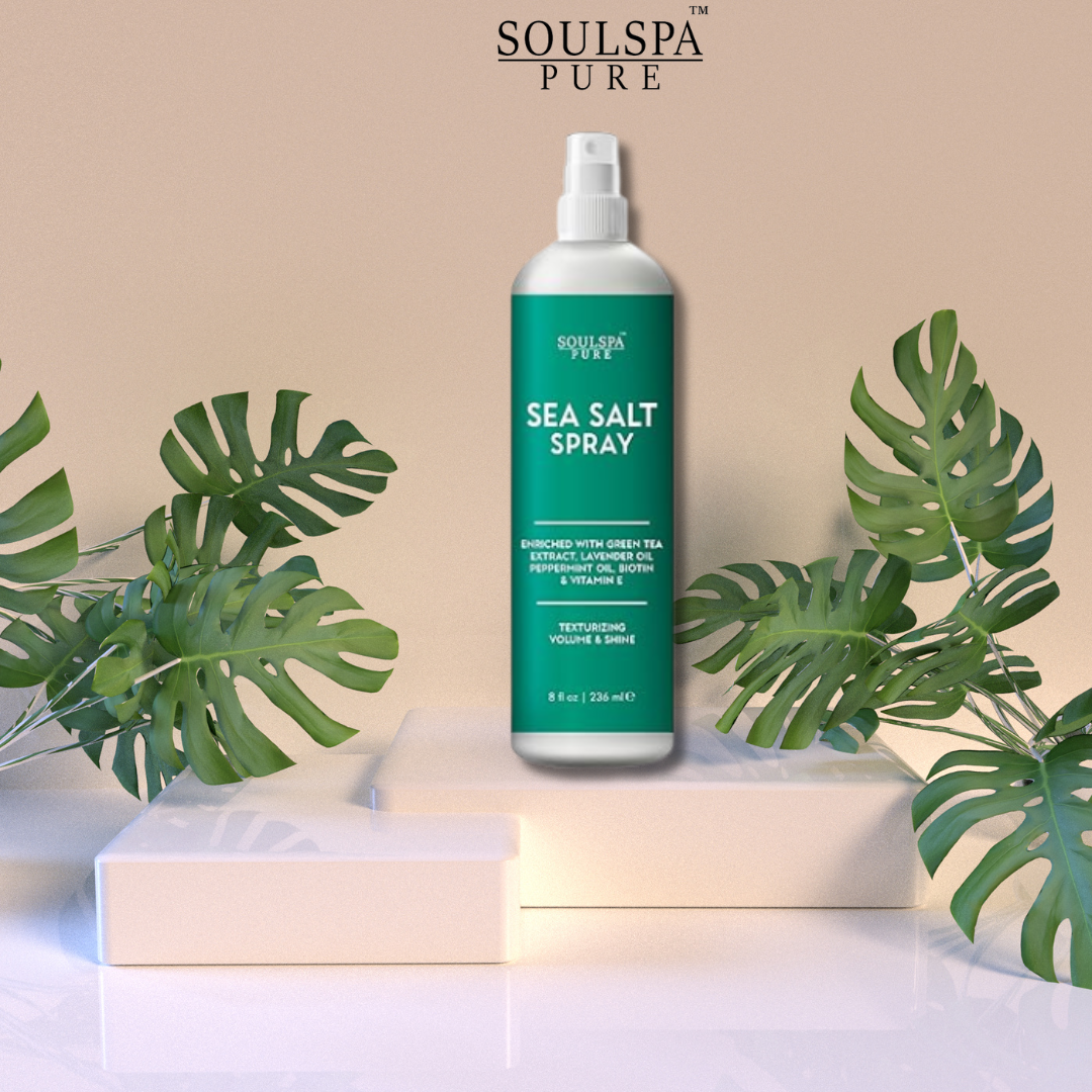 SOULSPA PURE Sea Salt Spray for Hair Men & Women