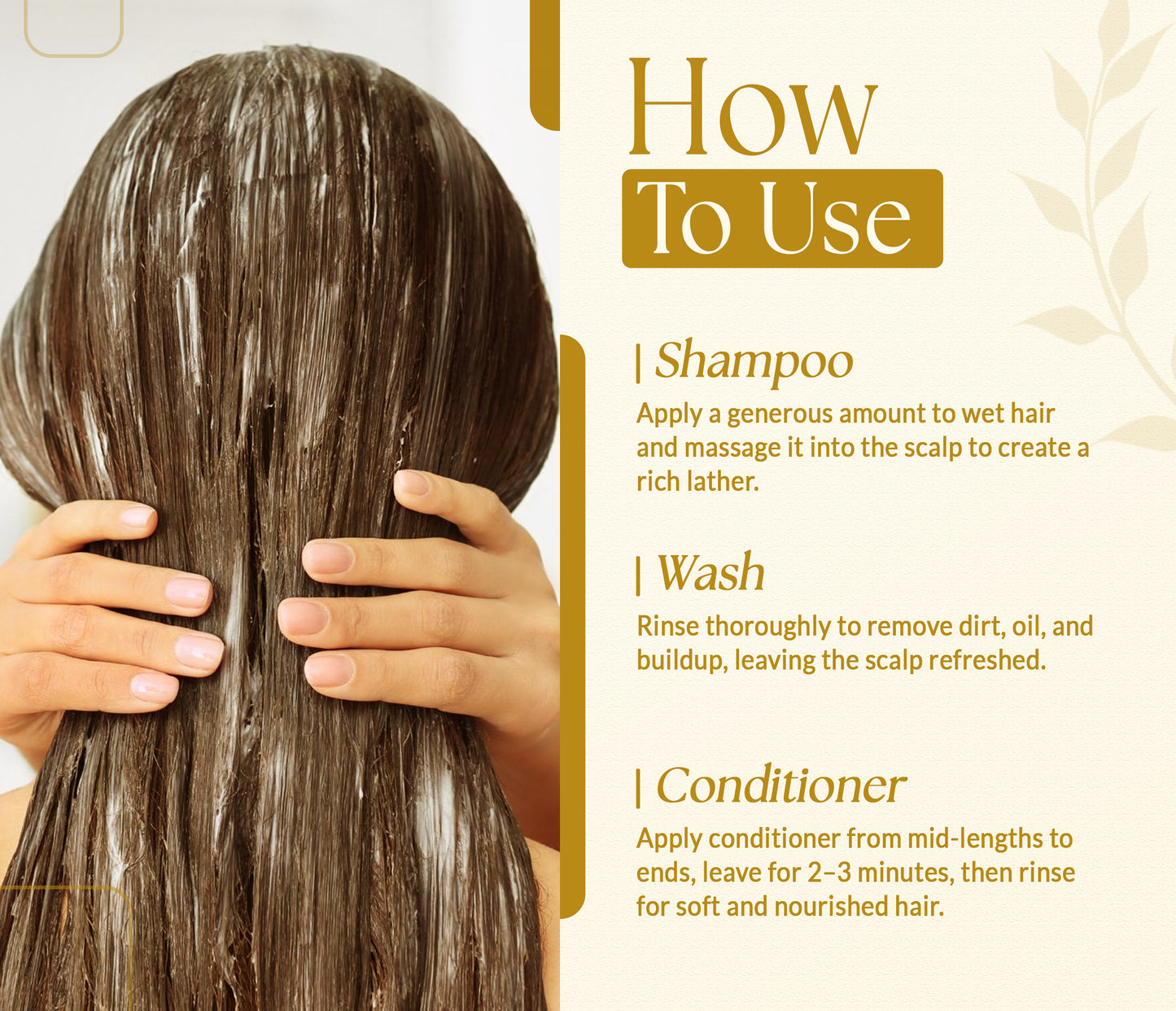 Biotin Shampoo & Conditioner Set with Castor & Black Seed Oil