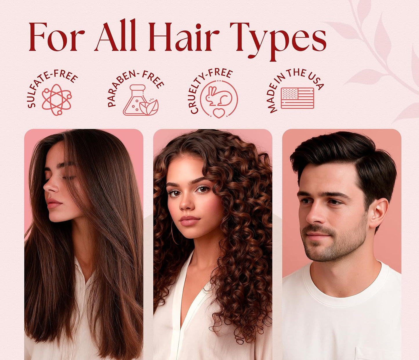 Biotin Shampoo & Conditioner with Apple Cider Vinegar and Rosemary