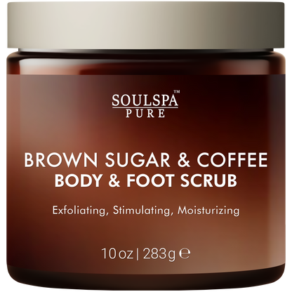 Brown Sugar & Coffee Body & Foot Scrub 10 floz