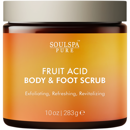 Fruit Acid Body & Foot Scrub 10 floz