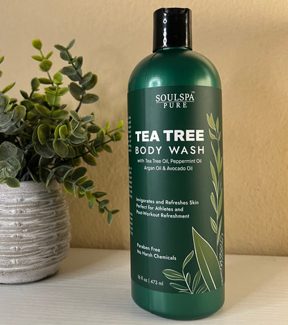 SOULSPA PURE Tea Tree Body Wash For Men & Women