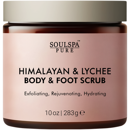 Himalayan & Lychee Body & Foot Scrub 10 floz