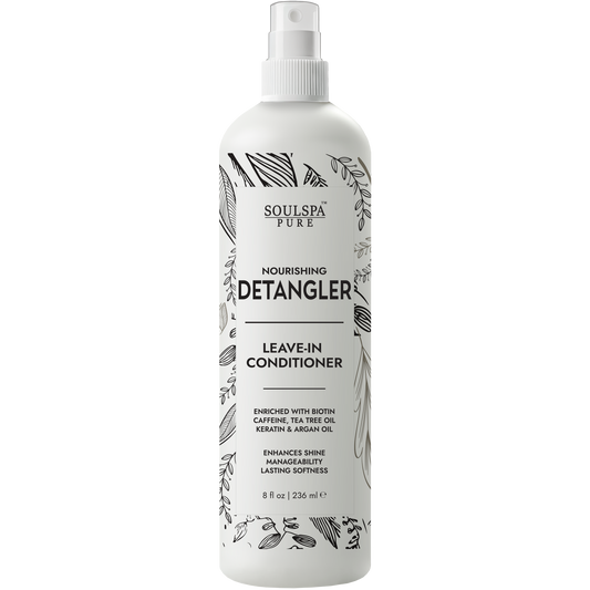 SoulSpa Pure Nourishing Hair Detangler & Leave In Conditioner Spray