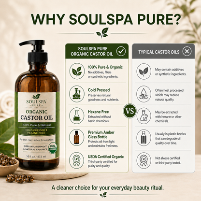 Organic Castor Oil 16 floz