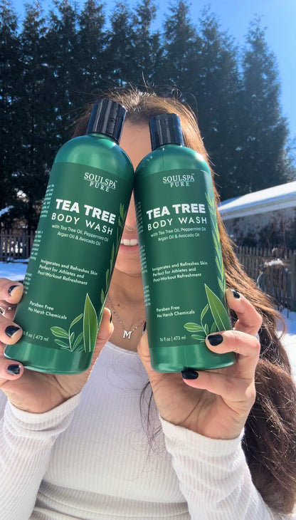 SOULSPA PURE Tea Tree Body Wash For Men & Women