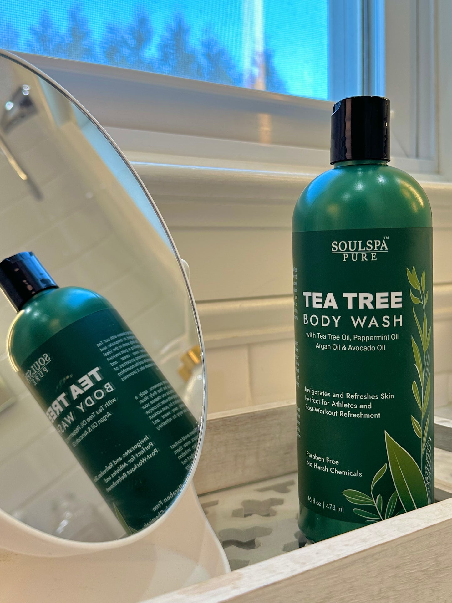 SOULSPA PURE Tea Tree Body Wash For Men & Women