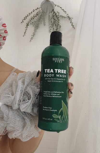 SOULSPA PURE Tea Tree Body Wash For Men & Women