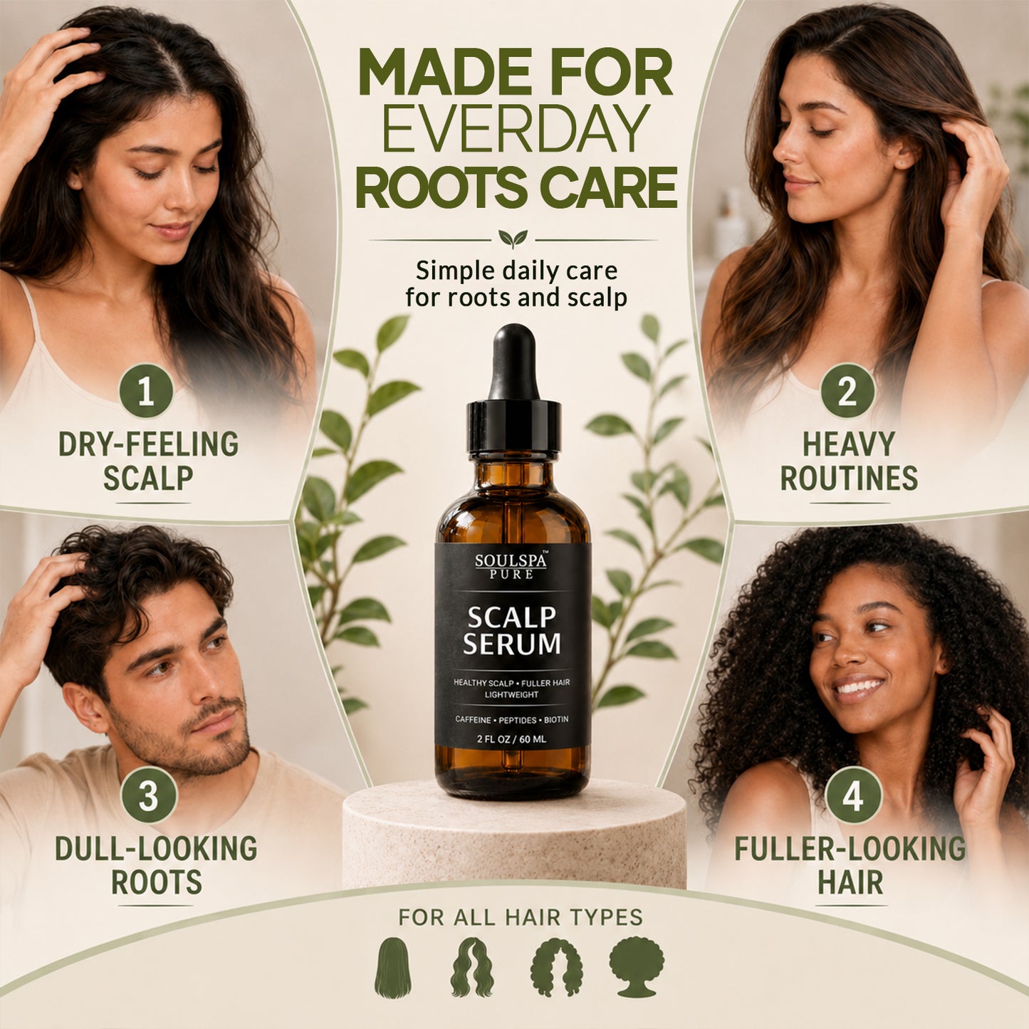Scalp Serum For Thinning Hair (2 floz)