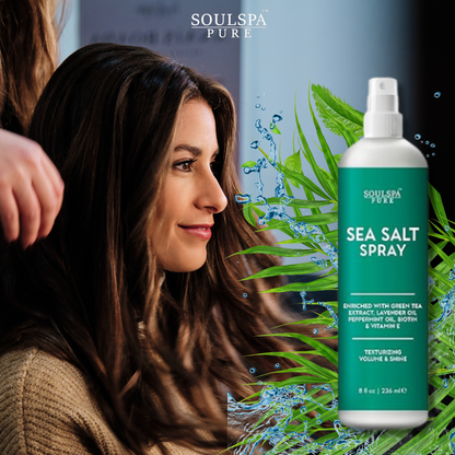 SOULSPA PURE Sea Salt Spray for Hair Men & Women