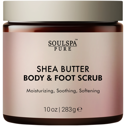 Shea Butter Body & Foot Scrub 10 floz