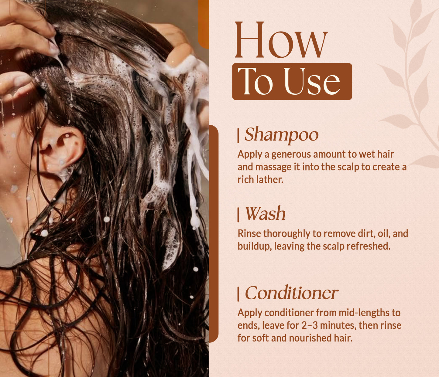 Biotin Shampoo & Conditioner Set with Argan Oil & Shea Butter