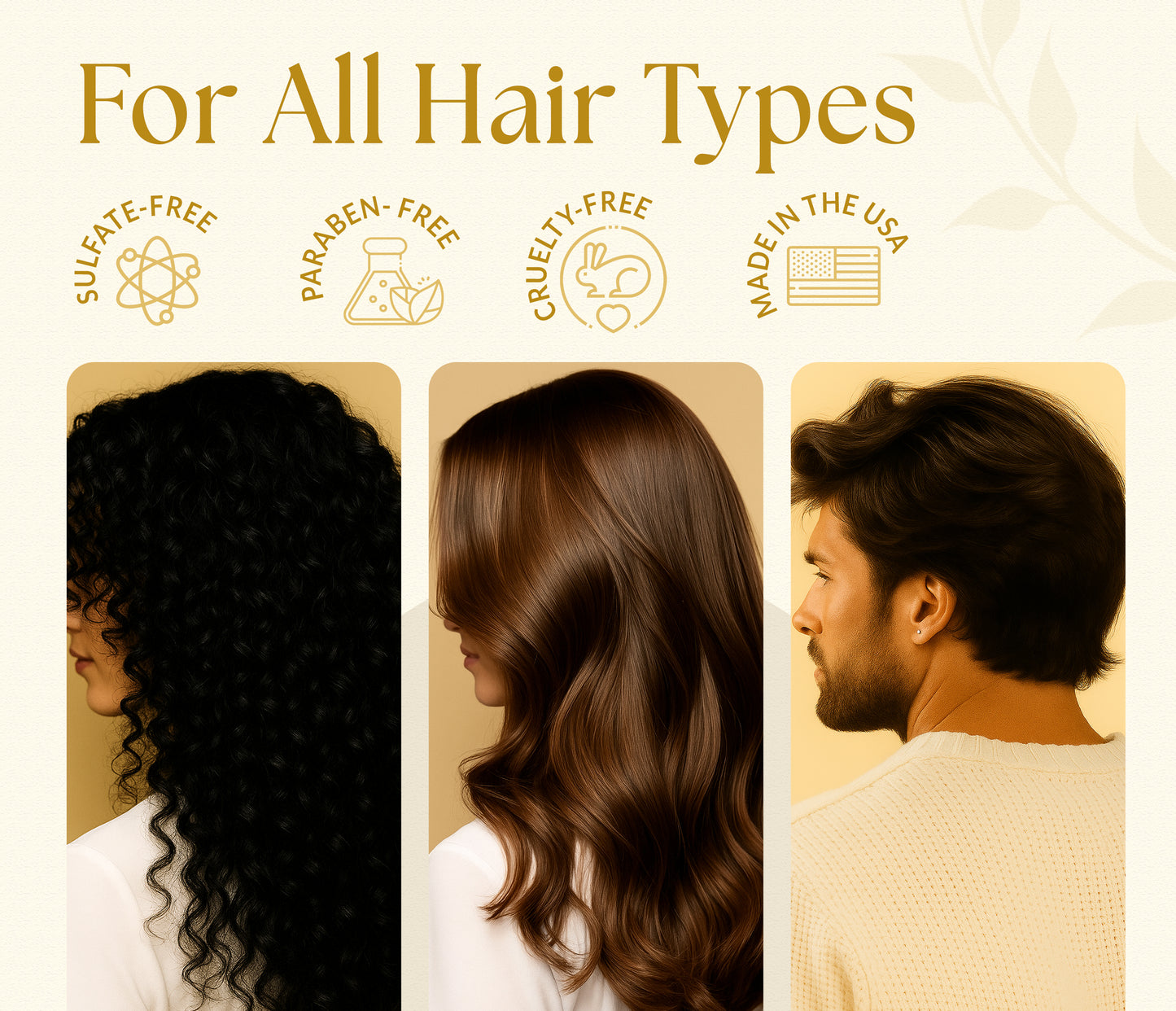 Biotin Shampoo & Conditioner Set with Castor & Black Seed Oil