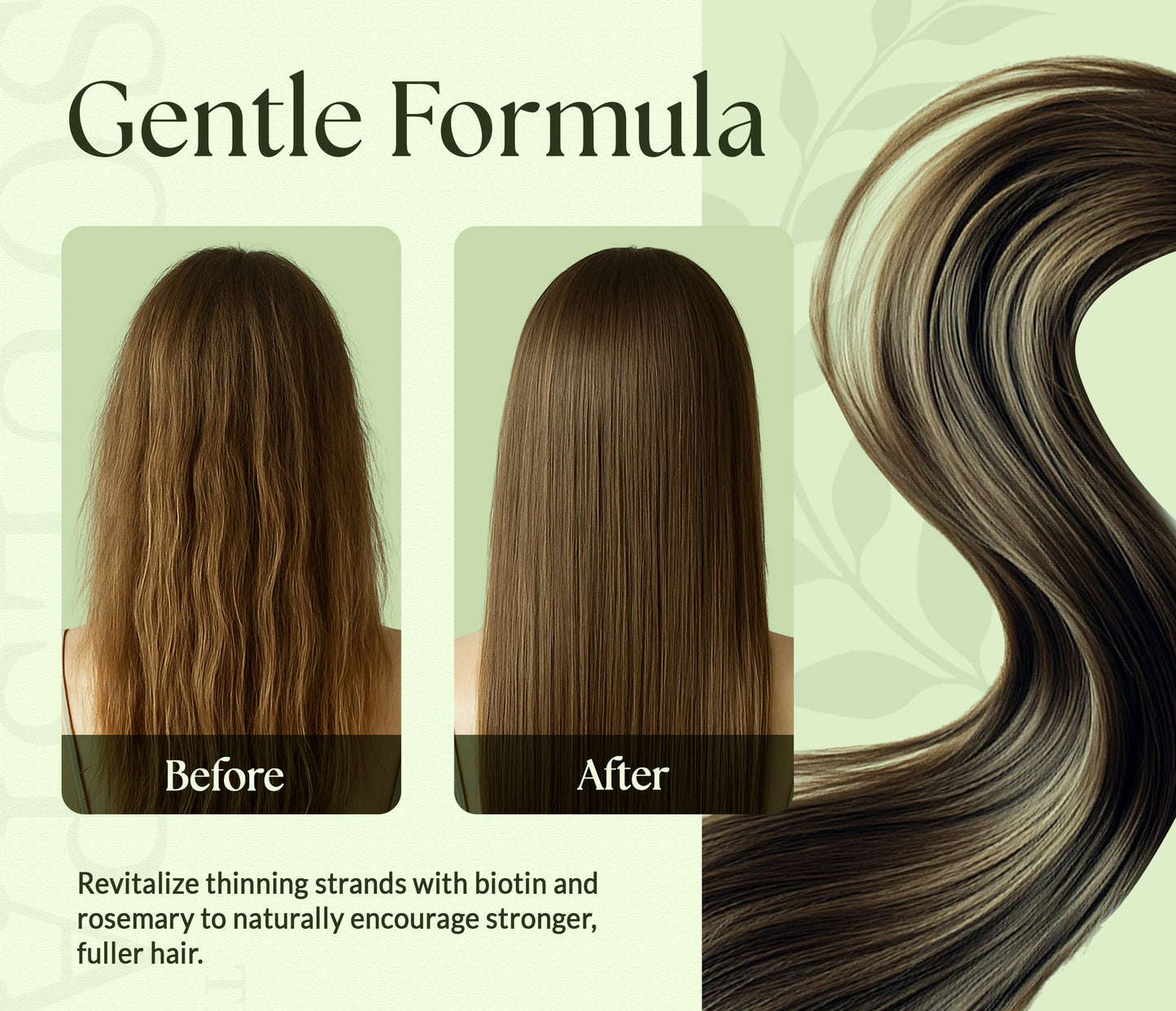 Biotin Shampoo and Conditioner with ROSEMARY & MINT