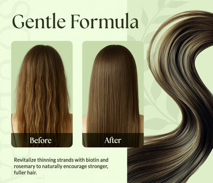 Biotin Shampoo and Conditioner with ROSEMARY & MINT