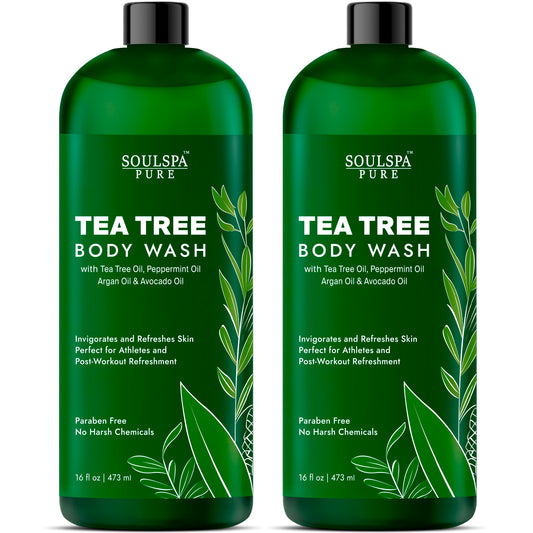SOULSPA PURE Tea Tree Body Wash For Men & Women