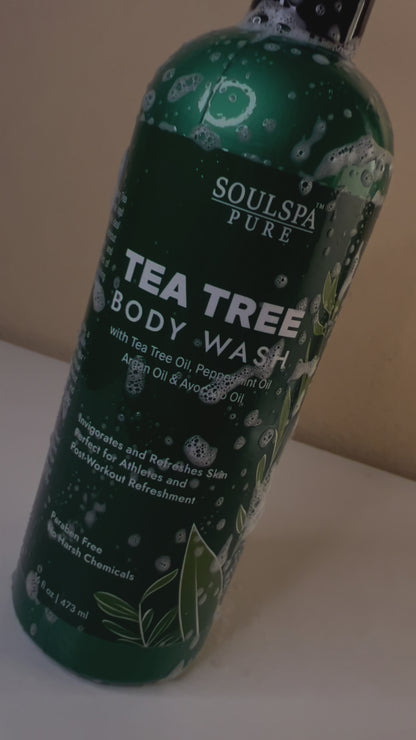 SOULSPA PURE Tea Tree Body Wash For Men & Women